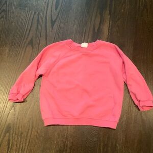 Girls Zara sweatshirt